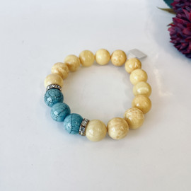 Premium Quality Genuine Baltic Orange Baltic Amber bracelet beads 18mm