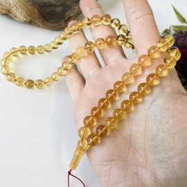 صلاة إسلامية عنبر النمر الطبيعي 45 خرزة، مسبحة عنبر البلطيق