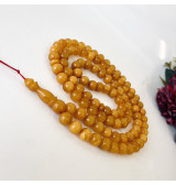 Yellow Amber Misbaha Rosary...