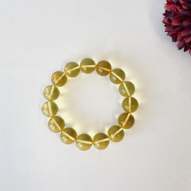 Natural Baltic Amber Clear Yellow Bracelet,100% Natural Amber from Poland