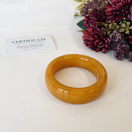 copy of Cognac / Yellow Baltic Amber Bracelet 41.50 grams