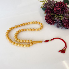 Butterscotch Authentic Amber Prayer Beads, Handmade Rosary