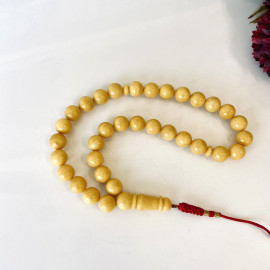 Baltic Amber Tespih Egg Yolk Color Misbaha 33 Beads Handmade