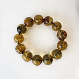 العنبر الأبيض سوارصنع يدوي22جرام