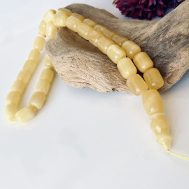 Rosary made of Natural Baltic Amber, Islamic Prayer Beads
