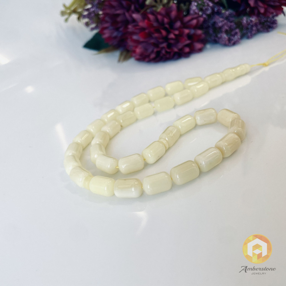 Tasbeeh made of Natural Baltic Amber, Daily Prayer Beads