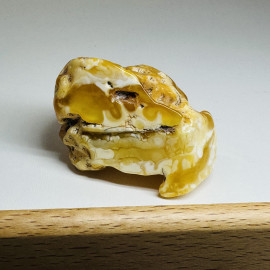 Raw Baltic Amber Stone, Natural Unpolished Irregular Amber Lump