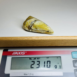 Raw Baltic Amber Stone, Natural Unpolished Irregular Amber Lump