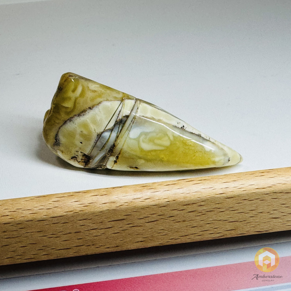 Raw Baltic Amber Stone, Natural Unpolished Irregular Amber Lump