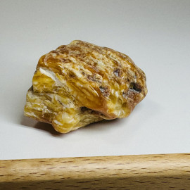 Raw Baltic Amber Stone, Natural Unpolished Irregular Amber Lump