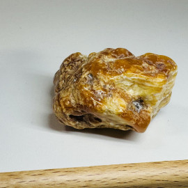 Raw Baltic Amber Stone, Natural Unpolished Irregular Amber Lump