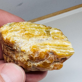 Raw Baltic Amber Stone, Natural Unpolished Irregular Amber Lump