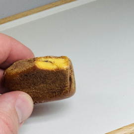 Raw Baltic Amber Stone, Natural Unpolished Irregular Amber Lump
