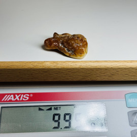 Raw Baltic Amber Stone, Natural Unpolished Irregular Amber Lump