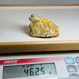 Raw Baltic Amber Stone, Natural Unpolished Irregular Amber Lump