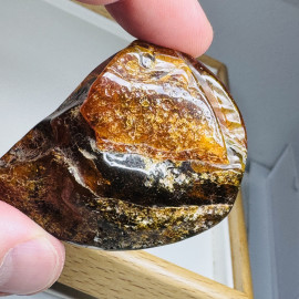 Raw Baltic Amber Stone, Natural Unpolished Irregular Amber Lump