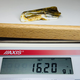 Raw Baltic Amber Stone, Natural Unpolished Irregular Amber Lump