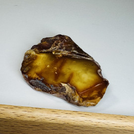 Raw Baltic Amber Stone, Natural Unpolished Irregular Amber Lump