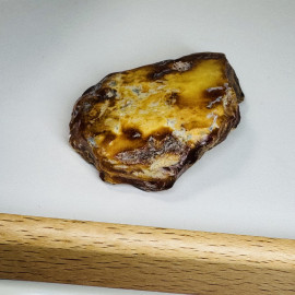Raw Baltic Amber Stone, Natural Unpolished Irregular Amber Lump