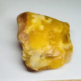 Raw Baltic Amber Stone, Natural Unpolished Irregular Amber Lump