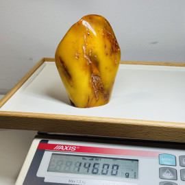 Raw Baltic Amber Stone, Natural Irregular Amber Lump