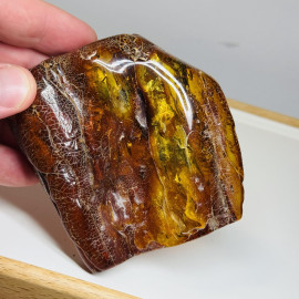 Raw Baltic Amber Stone, Natural Irregular Amber Lump