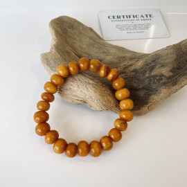 Bracelets Vintage Orange Amber White Baltic Amber