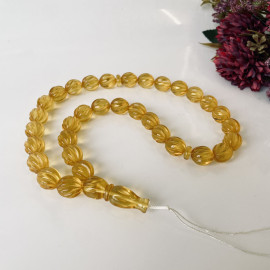 Natural Amber Hand-Polished...