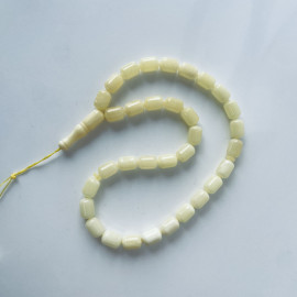 مسبحة مصنوعة من كهرمان البلطيق الطبيعي، خرزات للصلاة اليومية