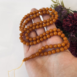 Vintage Baltic Amber 33 Beads, Natural Baltic Amber Islamic Rosary, Misbaha