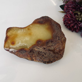 NEW Raw Baltic Amber Stone, Natural Unpolished Irregular Amber Lump