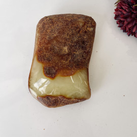 🎥 Raw Baltic Amber Stone, Natural Solid Thick Poland Amber Lump