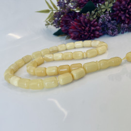 Authentic Baltic Amber Tasbih, Daily Prayer Beads