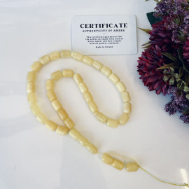 Authentic Baltic Amber Tasbih, Daily Prayer Beads