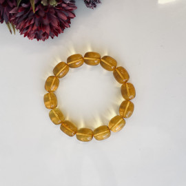 Genuine Baltic Yellow Baltic Amber bracelet beads 16mm