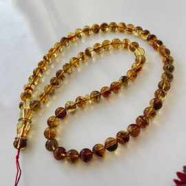copy of عنبر البلطيق العتيق، مسبحة إسلامية 33 خرزة، مصباحة عنبر البلطيق الطبيعي