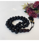 Cherry Amber Tasbih, Elegant Baltic Amber Beads