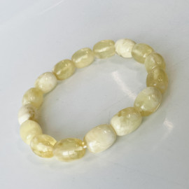 copy of Cognac / Yellow Baltic Amber Bracelet 41.50 grams