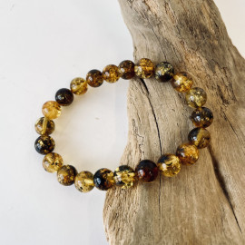 Red Cherry Amber Big Olive Beads 18mm