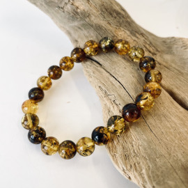 Red Cherry Amber Big Olive Beads 18mm
