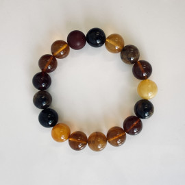 Premium Quality Genuine Baltic Orange Baltic Amber bracelet beads 18mm
