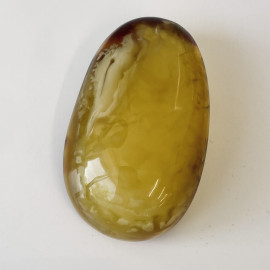 🎥 Natural Baltic Amber Stone, Polished Amber for Collection or Jewelry