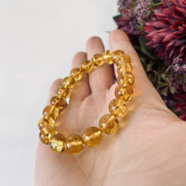 copy of Cognac / Yellow Baltic Amber Bracelet 41.50 grams