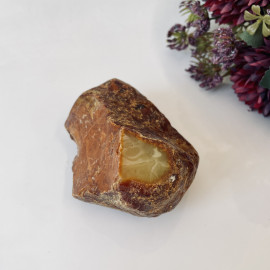 Raw Baltic Amber Stone, Natural Solid Amber from Poland 104g
