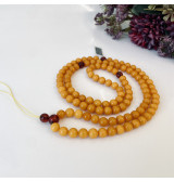 Orange Baltic Amber Mala,...