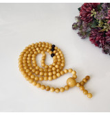 Yellow Baltic Amber Mala,...