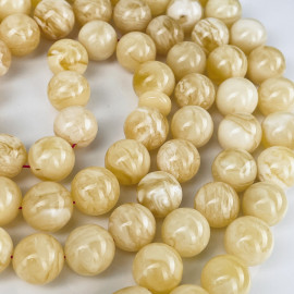 NEW Baltic Amber Misbaha, Natural Amber Islamic Prayer, 75 beads
