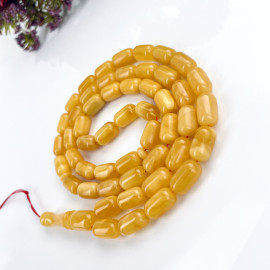 Islamic Prayer Beads, 51 Beads, Natural Baltic Amber