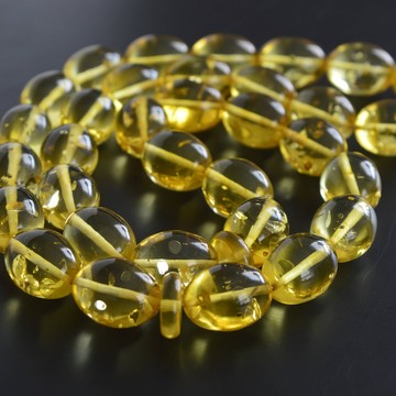 Lemon Baltic Amber Prayer Beads 89.05 grams