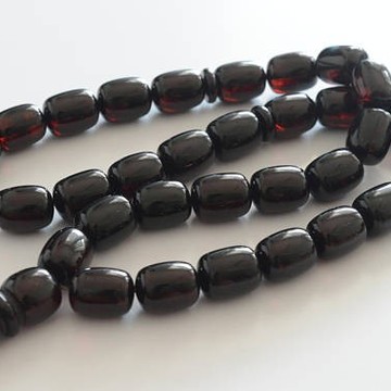 Red Cherry Baltic Amber Prayer Beads 62.35 grams